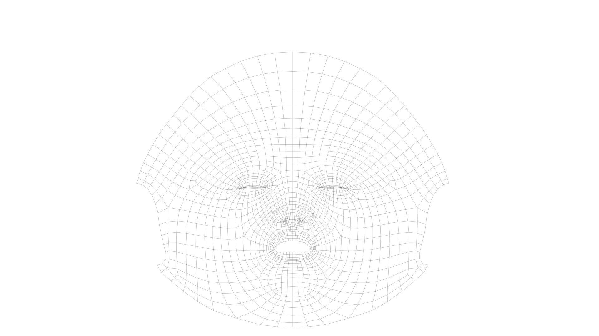 Realistic chinese japanese korean girl 3D model_5