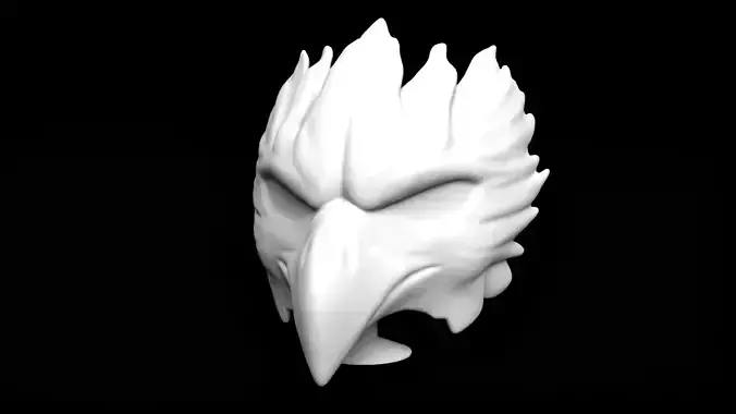 Black Raven Bird Mask