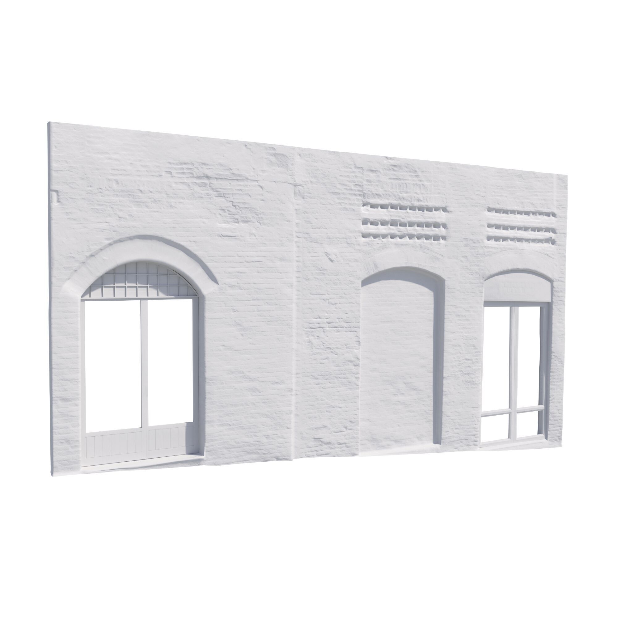 3D Scanned Italian Facade 005 3D model_1