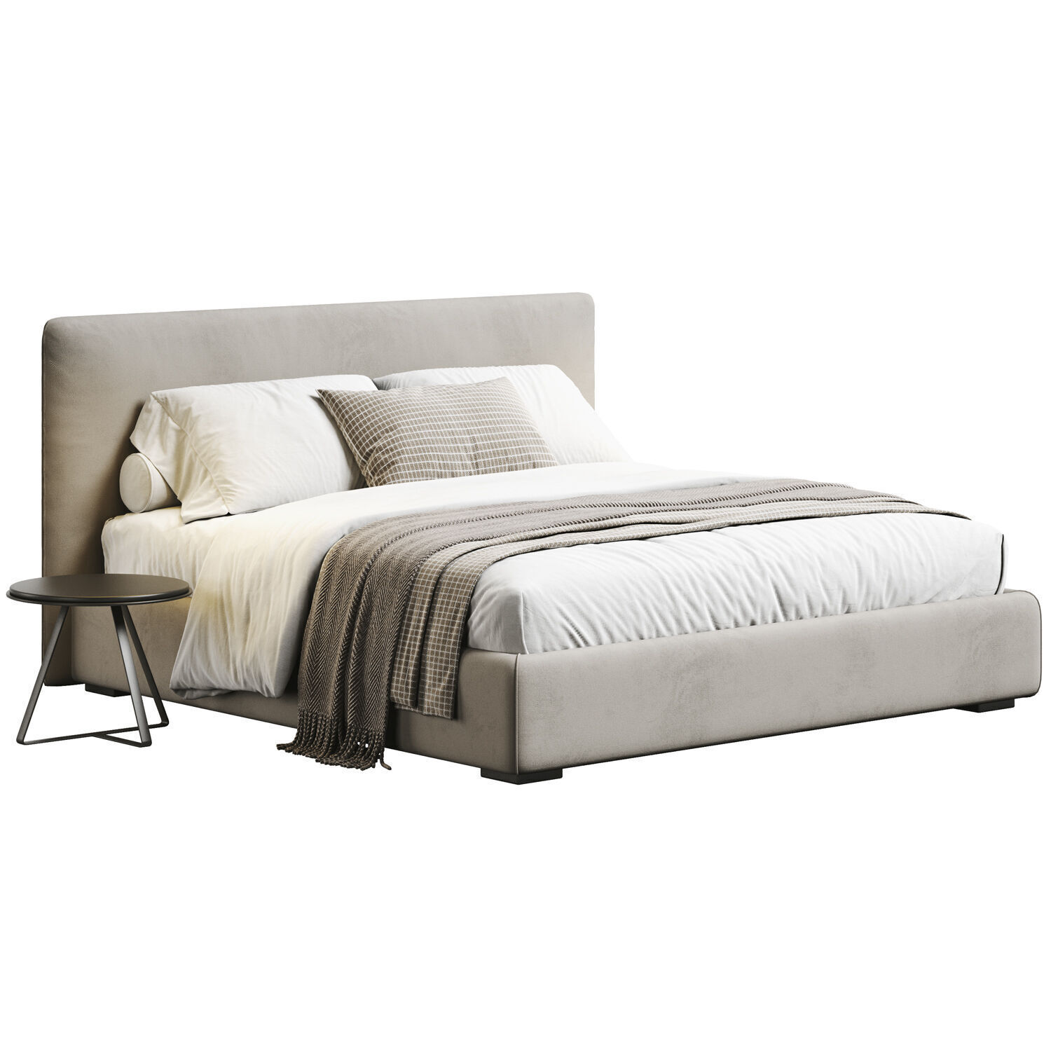 Bed Colection 04 - 10 Items 3D model_16