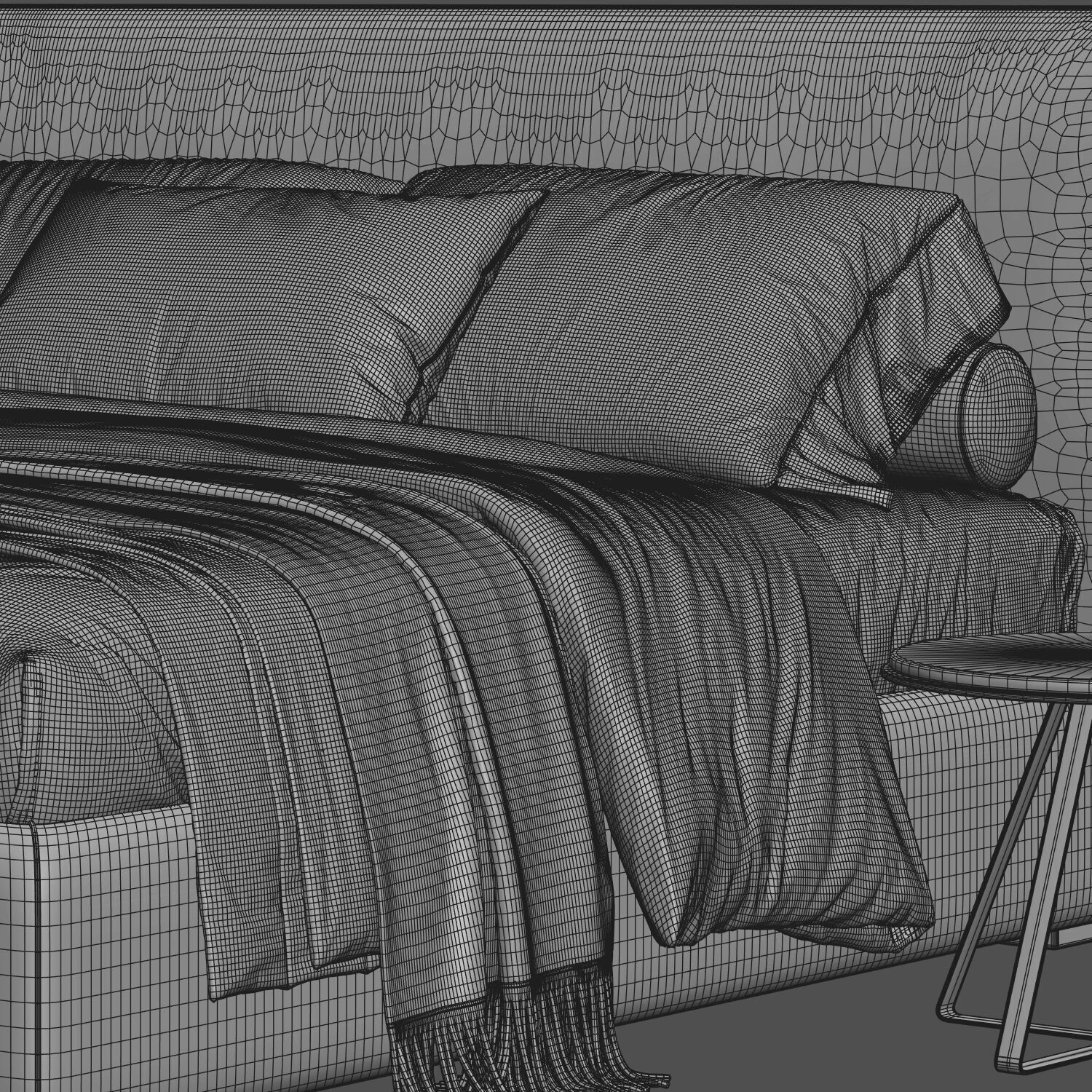 Bed Colection 04 - 10 Items 3D model_18