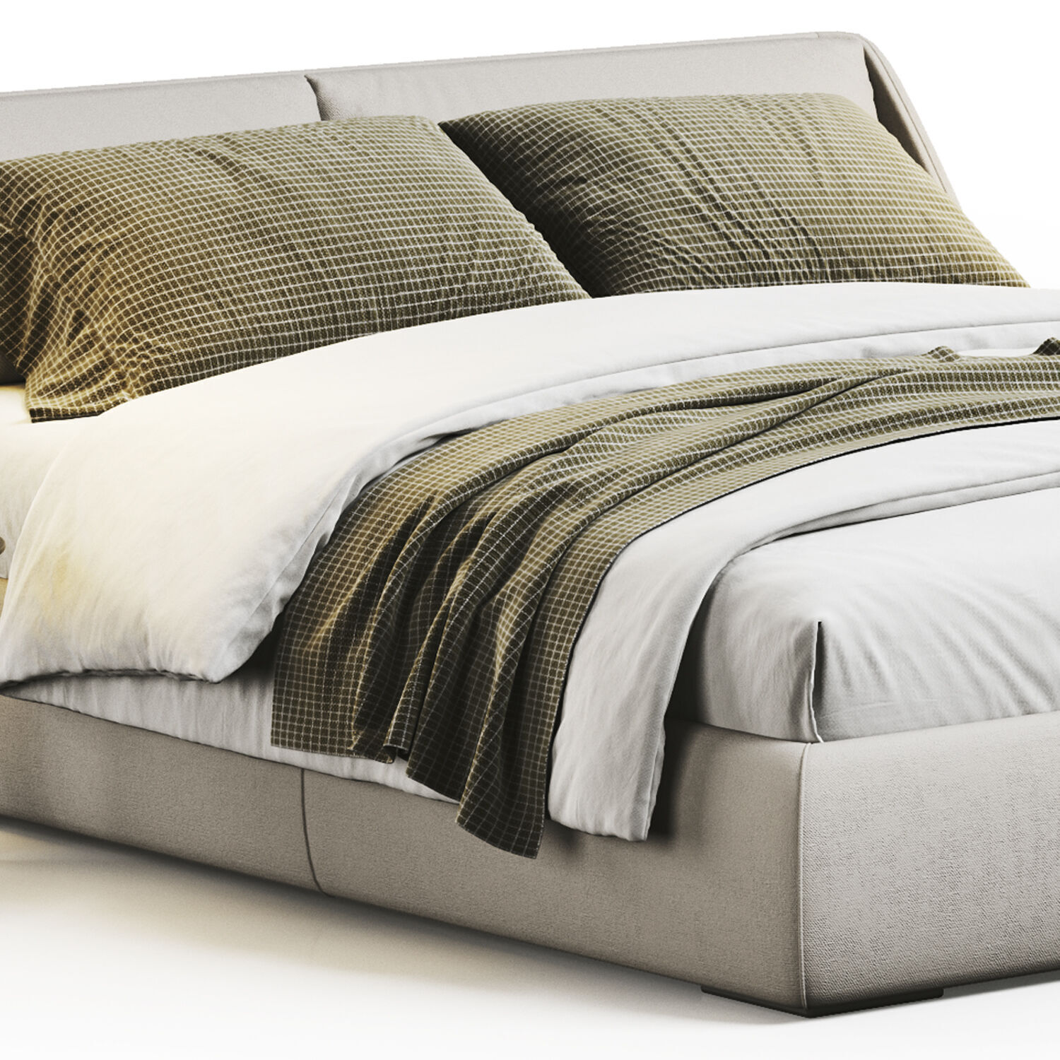 Bed Colection 04 - 10 Items 3D model_7
