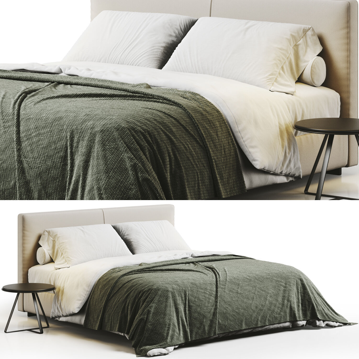 Bed Colection 04 - 10 Items 3D model_32