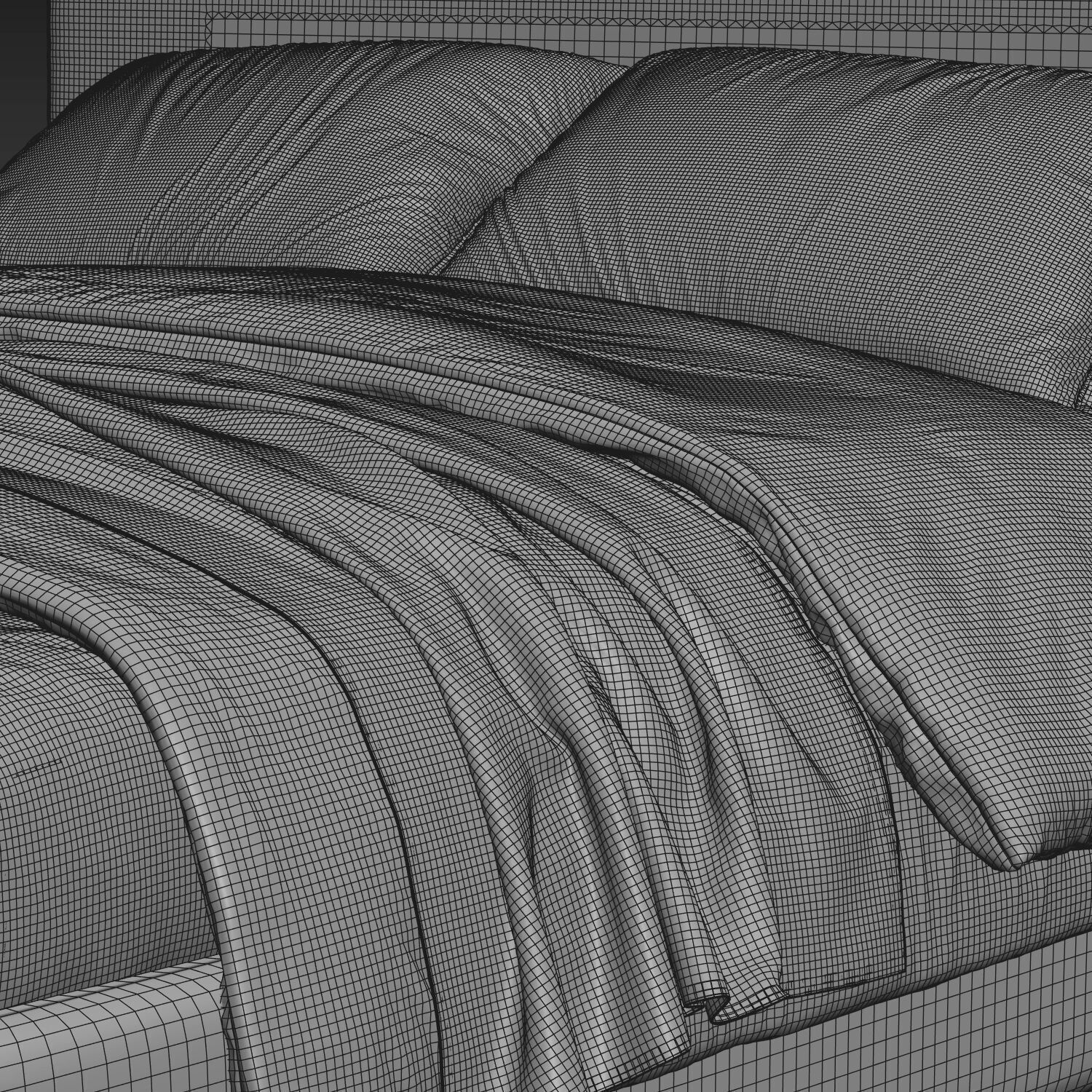 Bed Colection 04 - 10 Items 3D model_22
