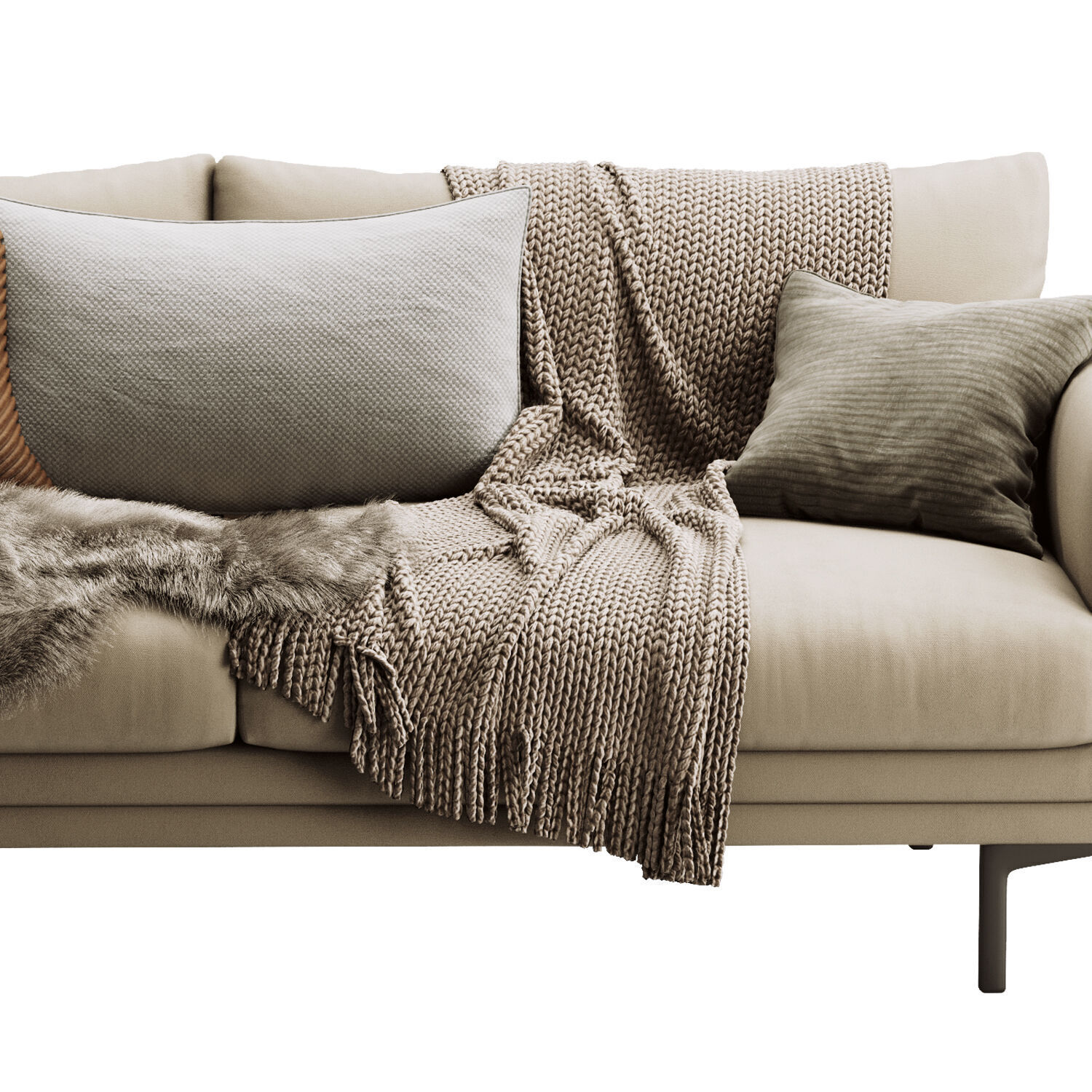 Bed Colection 04 - 10 Items 3D model_13