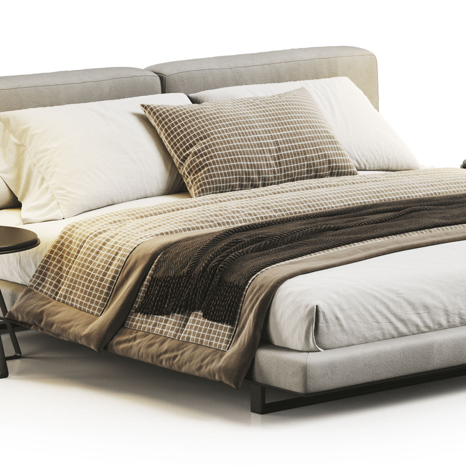 Bed Colection 04 - 10 Items 3D model_3