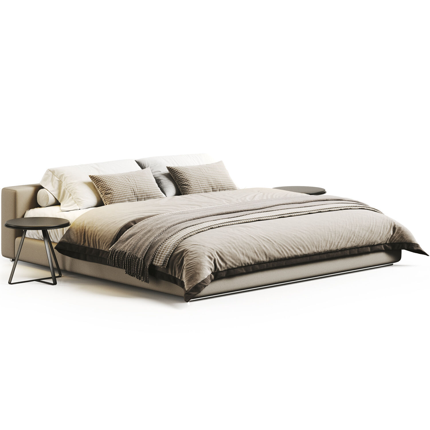 Bed Colection 04 - 10 Items 3D model_29