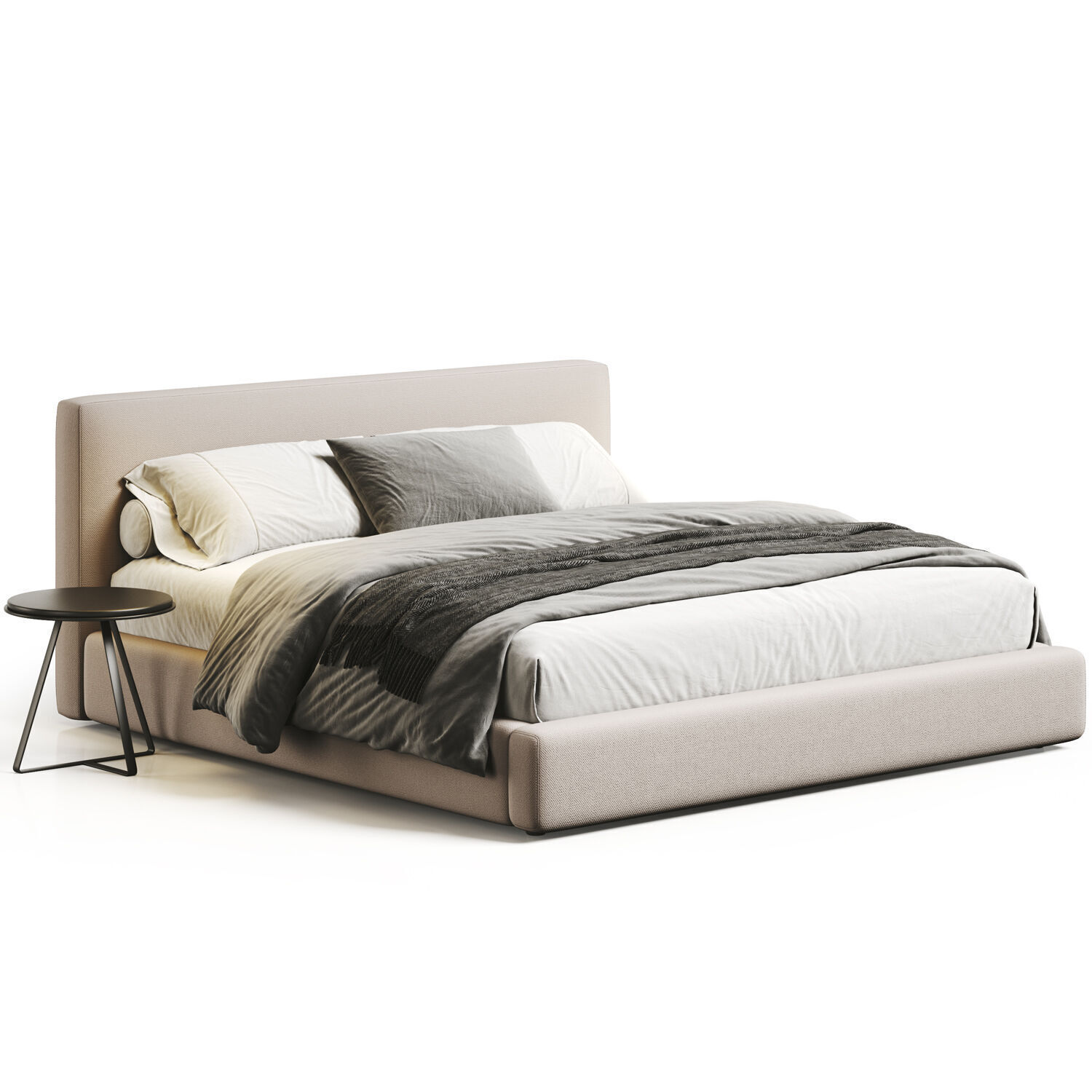 Bed Colection 04 - 10 Items 3D model_12