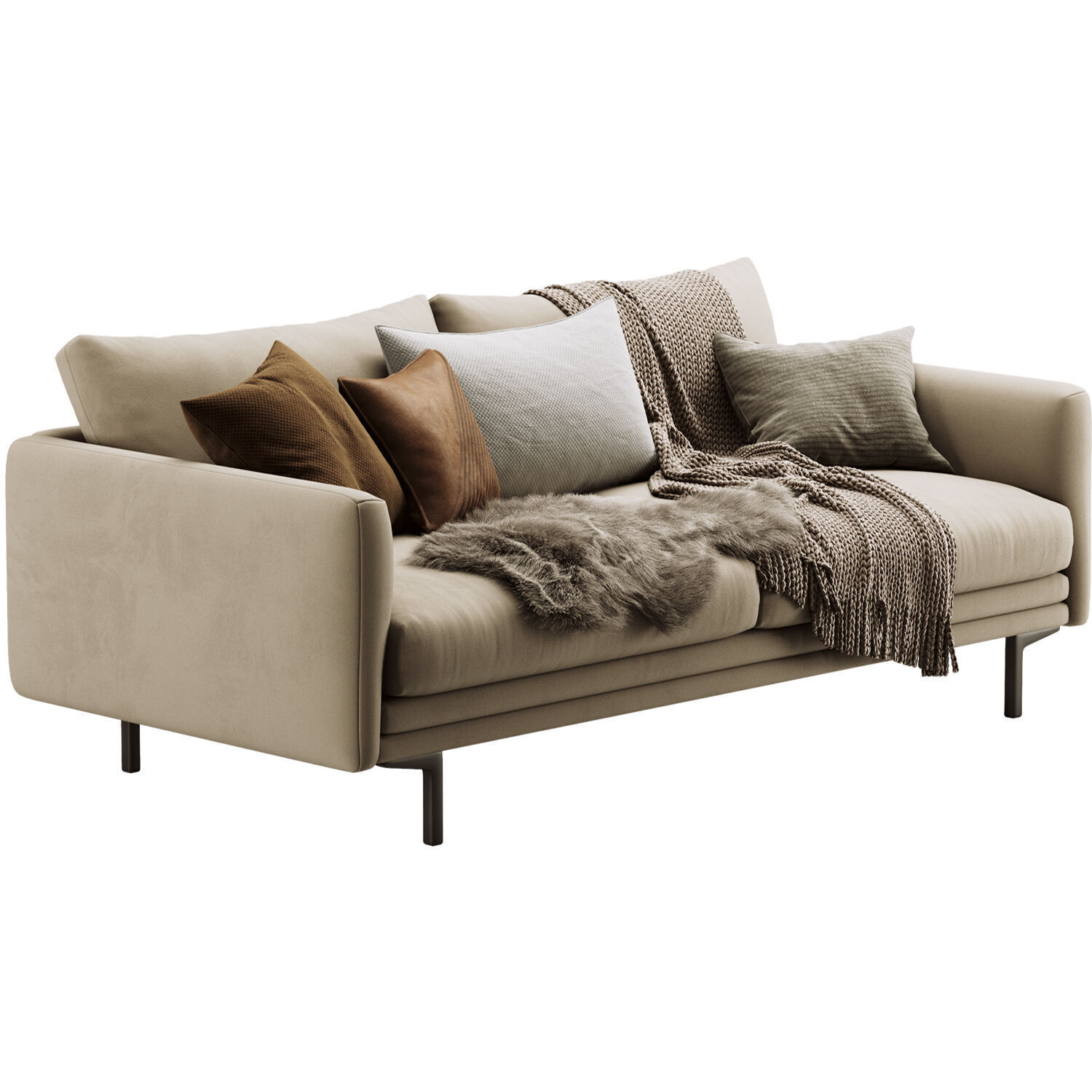 Bed Colection 04 - 10 Items 3D model_10