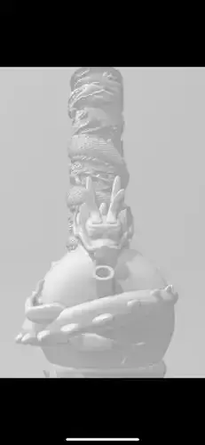 Bong dragon stl