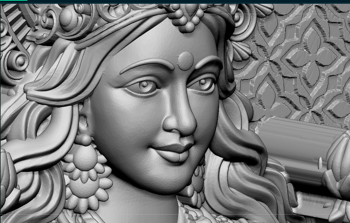 Laxmi Mata 3D print model 3D print model 3D print model_12