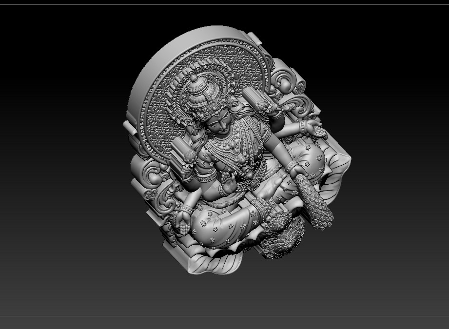 Laxmi Mata 3D print model 3D print model 3D print model_22