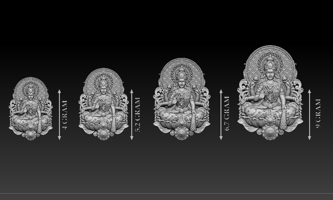 Laxmi Mata 3D print model 3D print model 3D print model_1