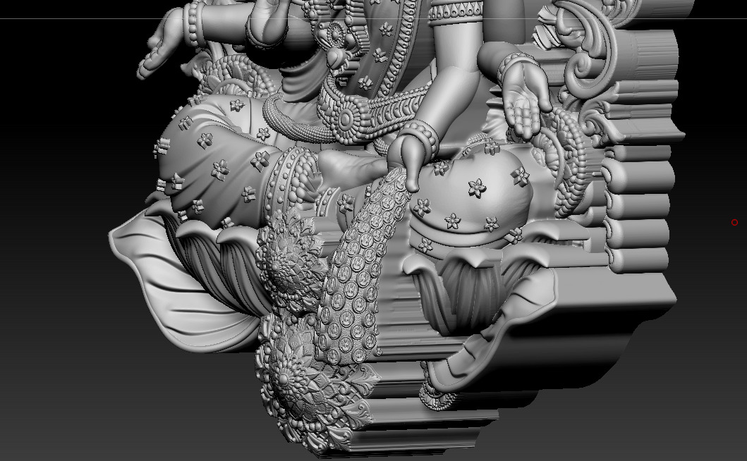 Laxmi Mata 3D print model 3D print model 3D print model_17