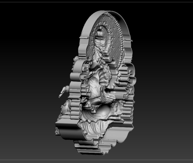 Laxmi Mata 3D print model 3D print model 3D print model_16