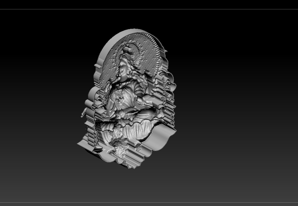 Laxmi Mata 3D print model 3D print model 3D print model_24