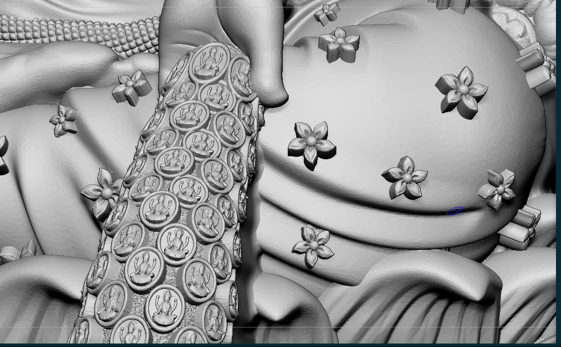 Laxmi Mata 3D print model 3D print model 3D print model_18