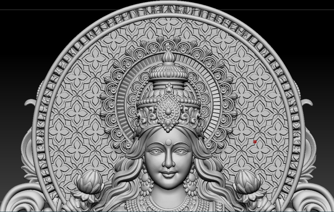 Laxmi Mata 3D print model 3D print model 3D print model_5