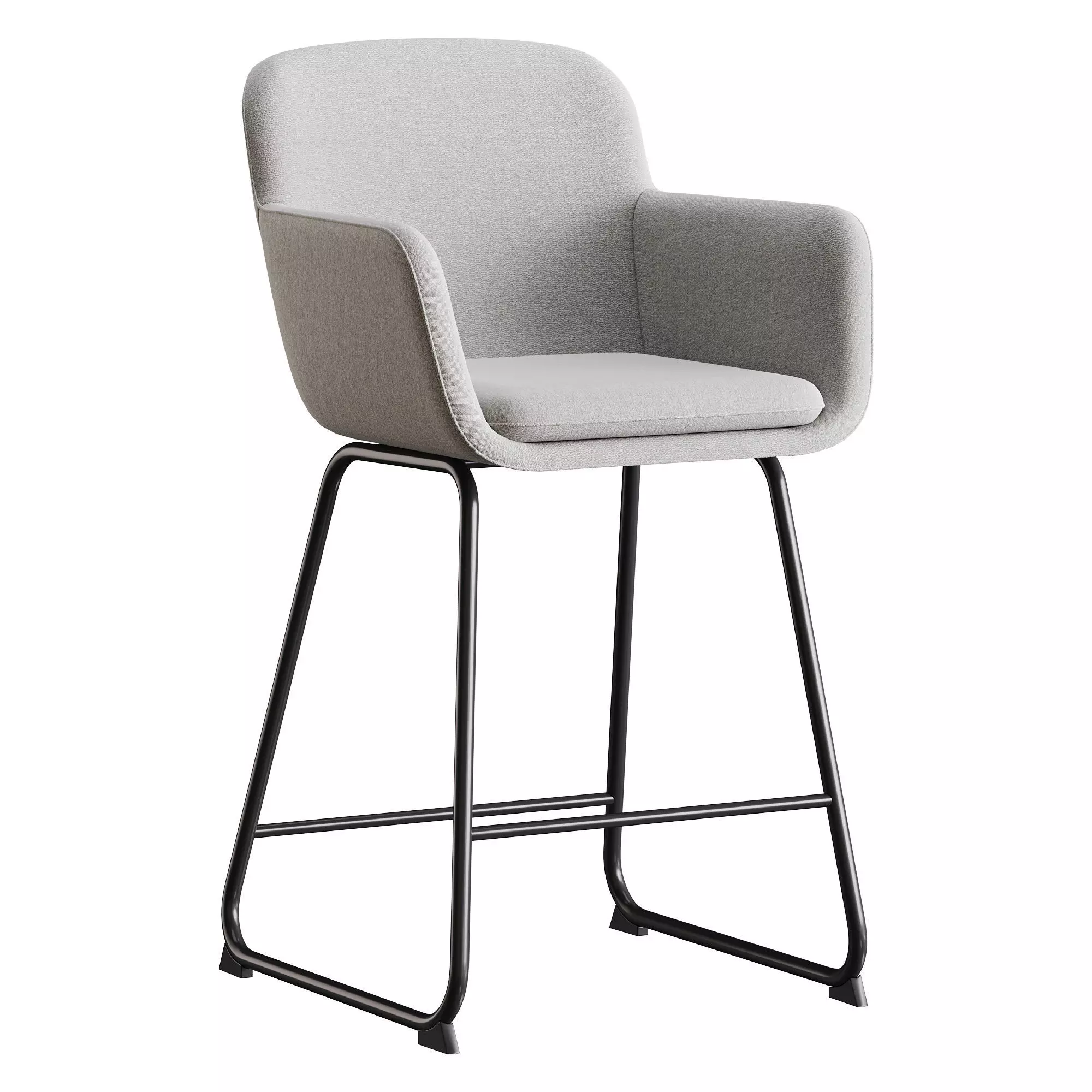 Lawrence Counter Stool 3D model_0