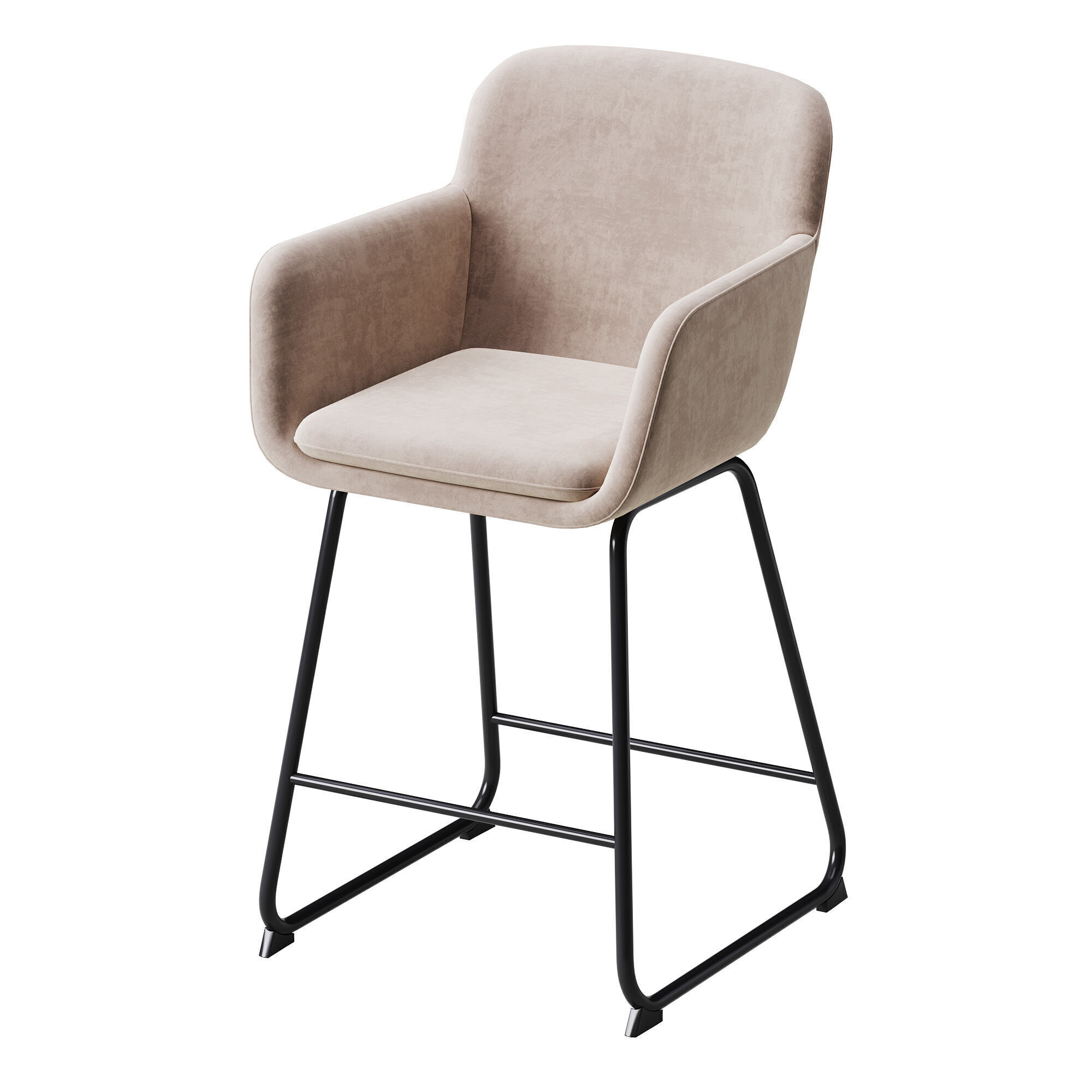 Lawrence Counter Stool 3D model_9