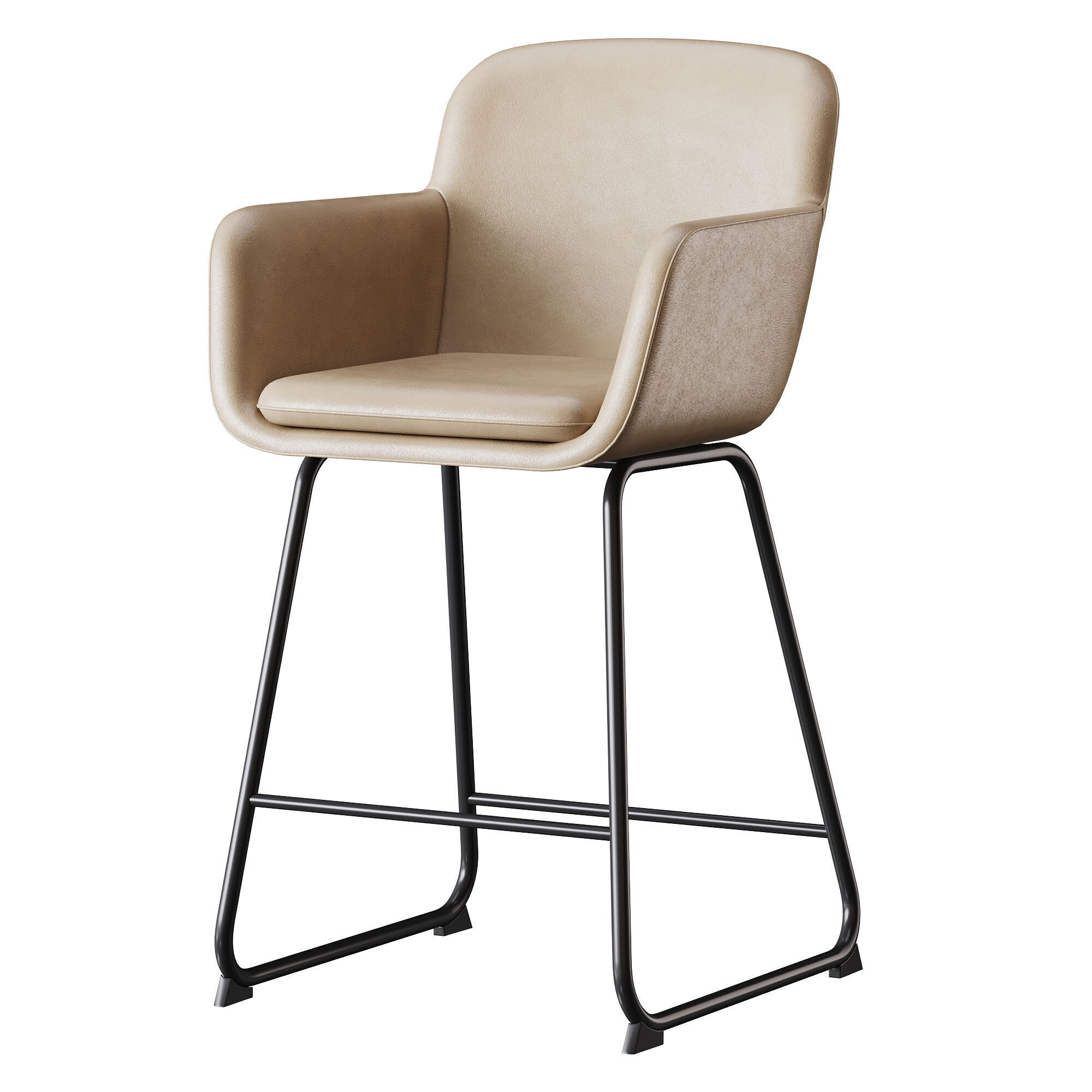 Lawrence Counter Stool 3D model_8