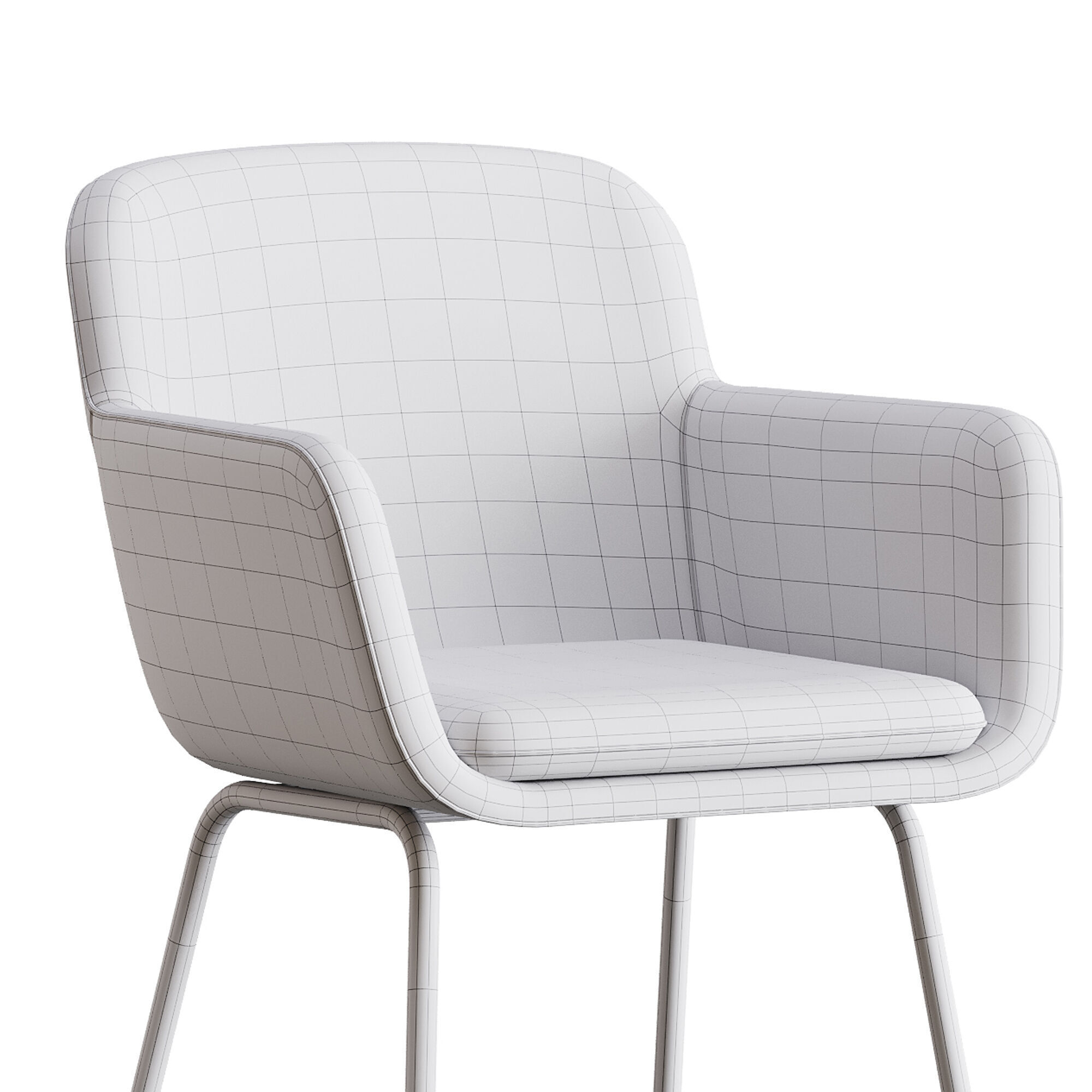 Lawrence Counter Stool 3D model_14