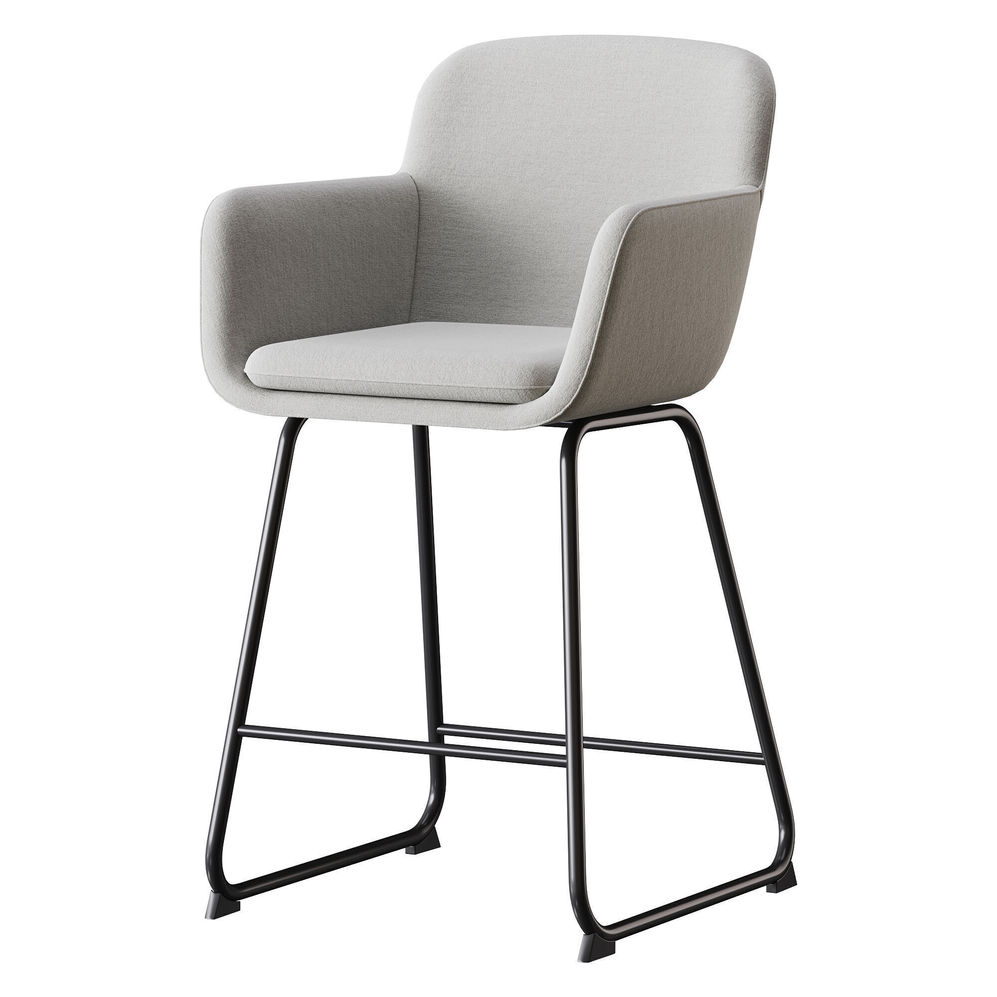 Lawrence Counter Stool 3D model_6