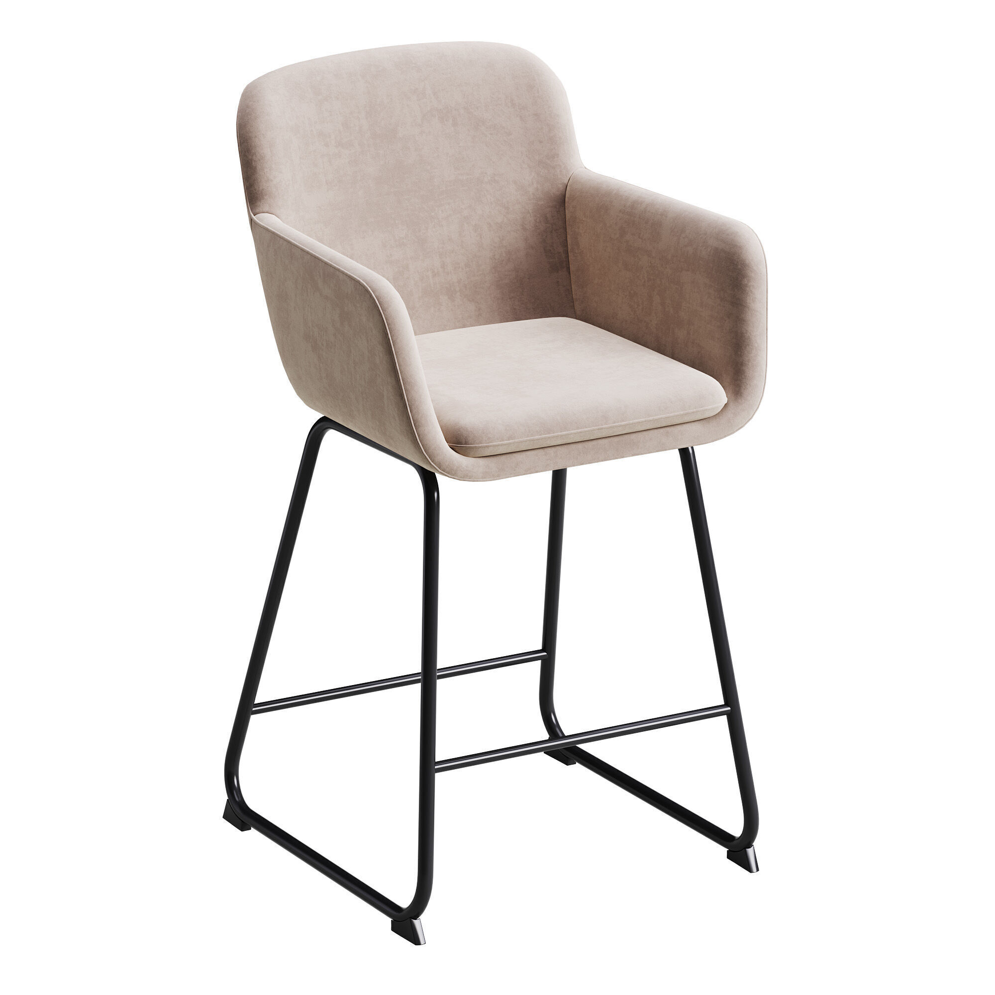 Lawrence Counter Stool 3D model_5
