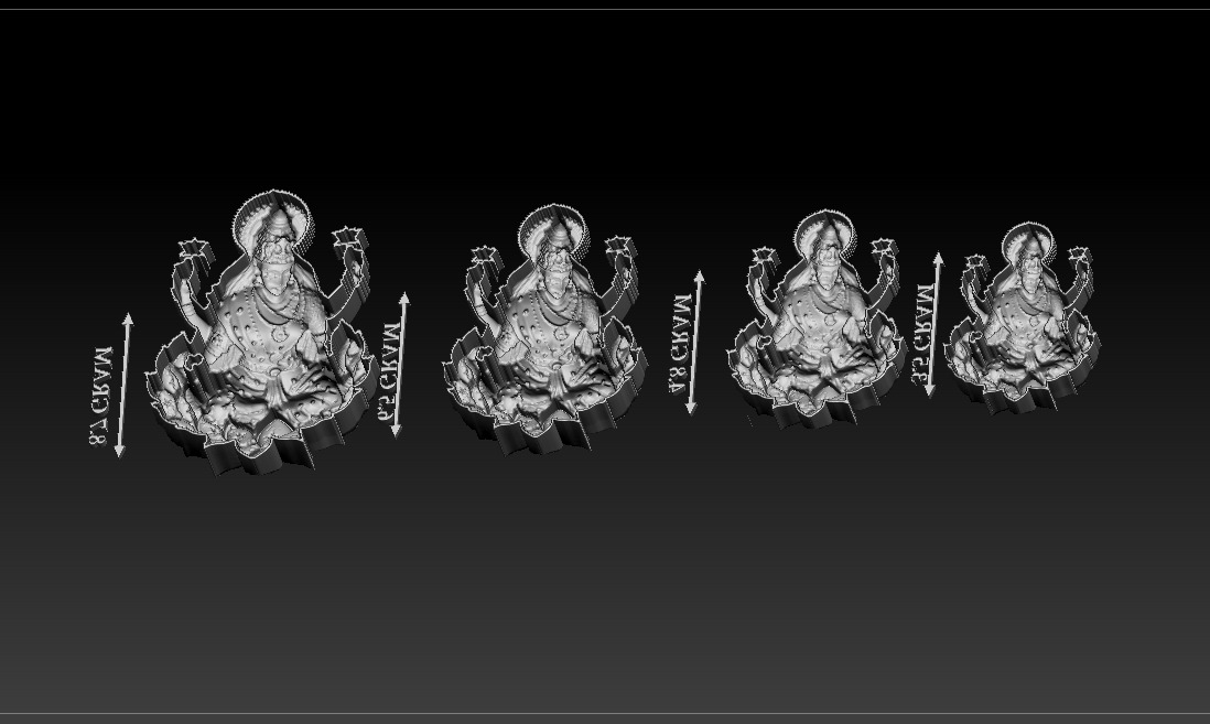 Laxmi Mata 3D print model 3D print model_29