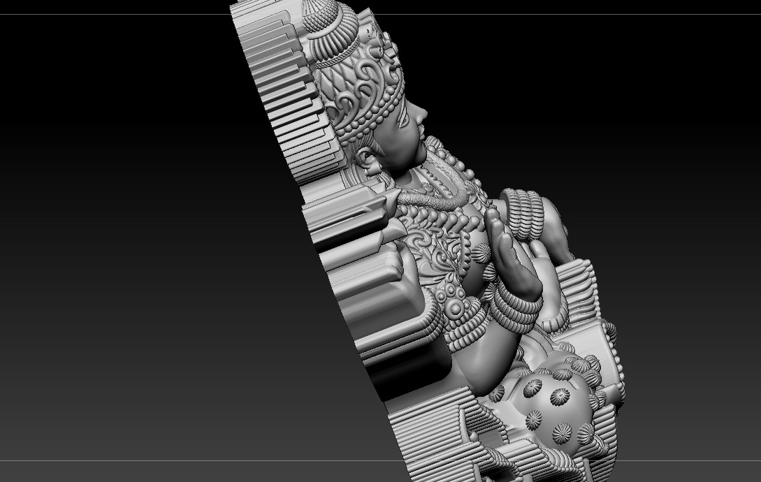 Laxmi Mata 3D print model 3D print model_40