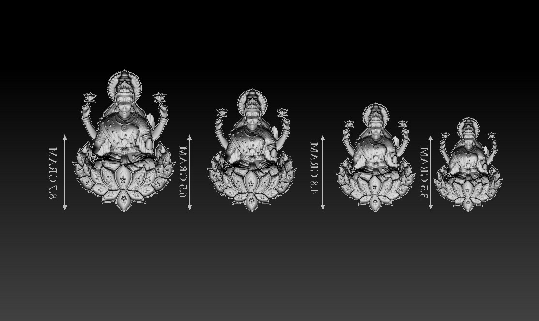 Laxmi Mata 3D print model 3D print model_15