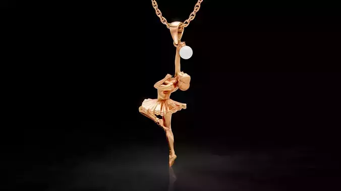 angel pendent 3D print model