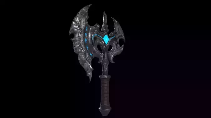 Axe - Game Ready Low Poly PBR 3D Model