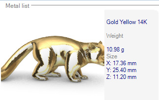 Panda Pendant 3D print model_26