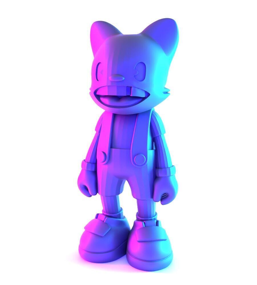  Janky Superplastic Lil Helpers toy 3D print model_2