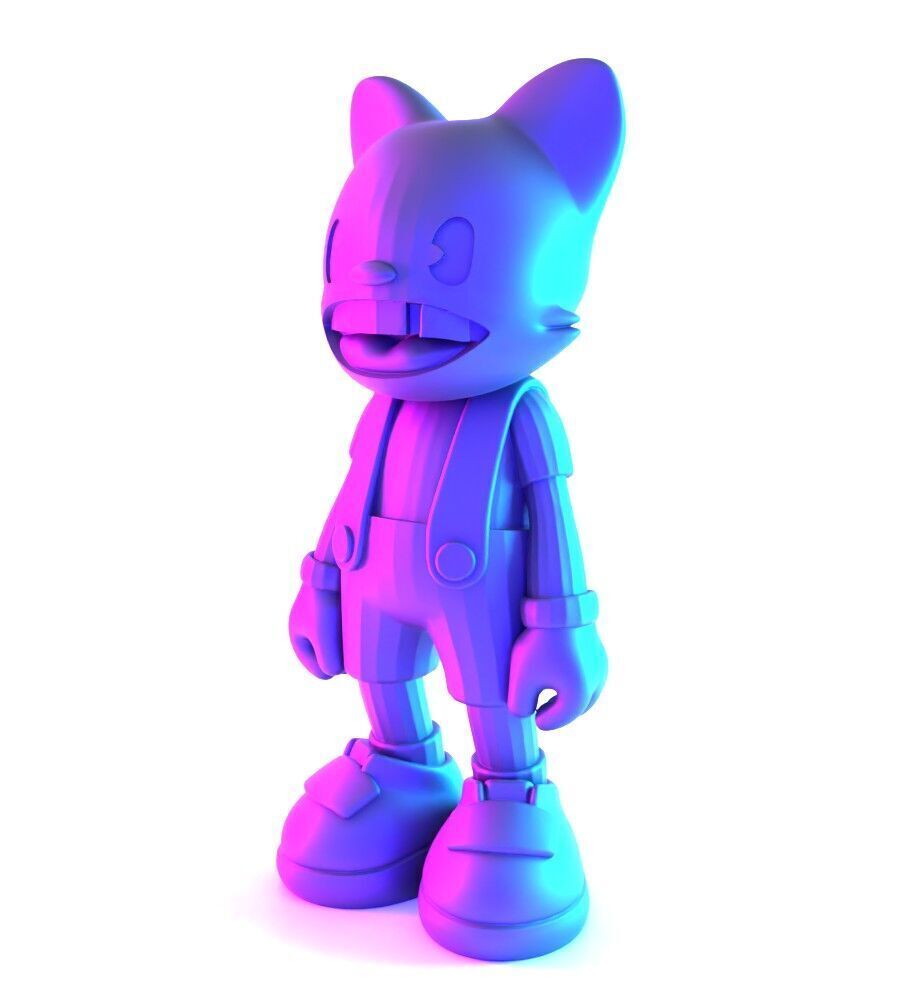  Janky Superplastic Lil Helpers toy 3D print model_3