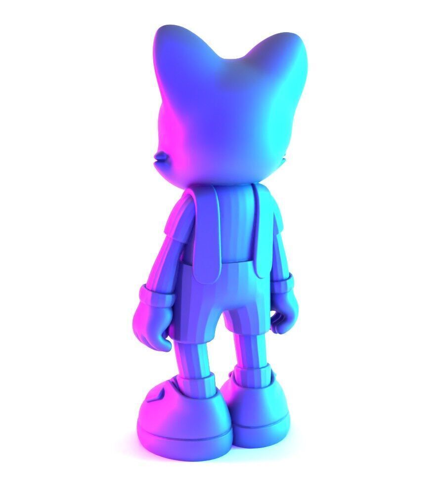  Janky Superplastic Lil Helpers toy 3D print model_10