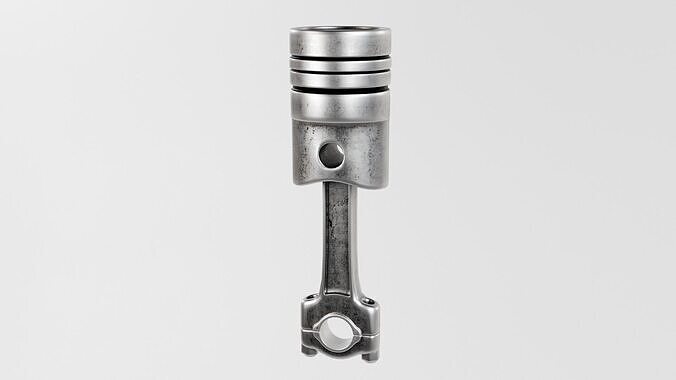 engine piston Free 3D model