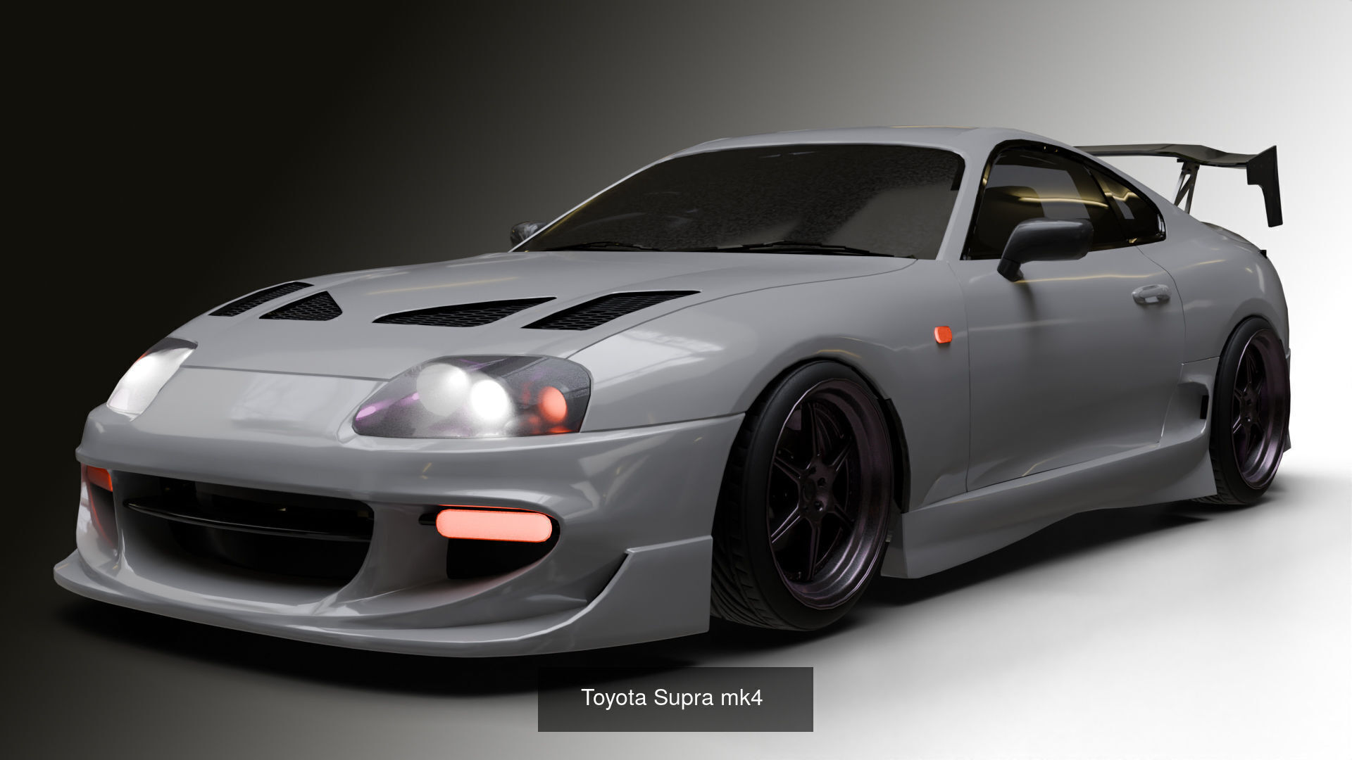 JDM Drift Legends Car Pack High-Quality Interior Models 3D Model Collection_3