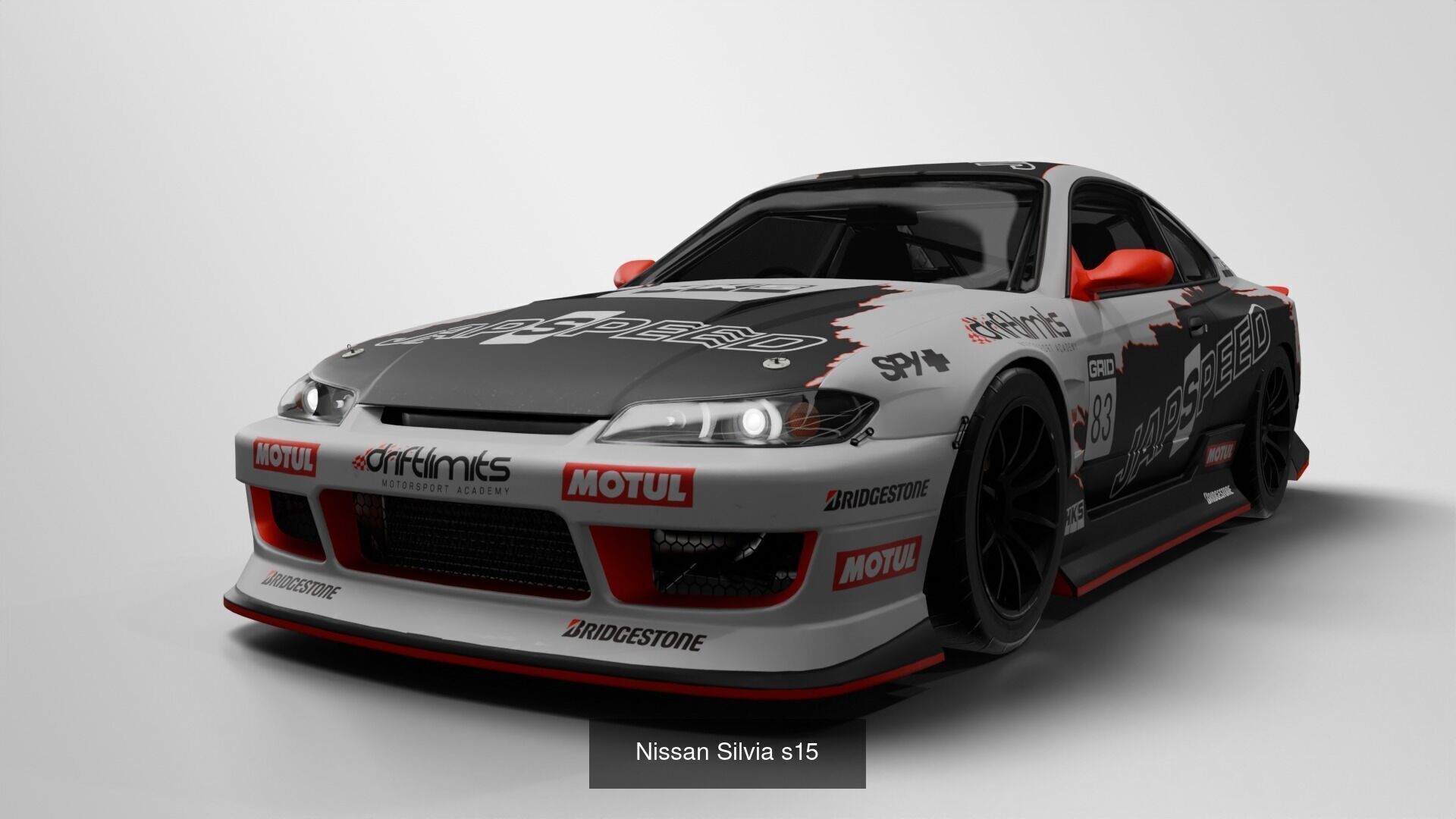 JDM Drift Legends Car Pack High-Quality Interior Models 3D Model Collection_5
