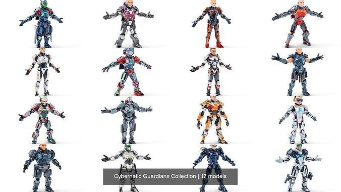 Cybernetic Guardians Collection 
