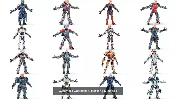 Cybernetic Guardians Collection 