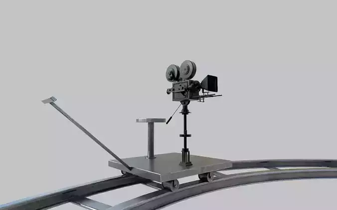 cinema shooting camera trolley