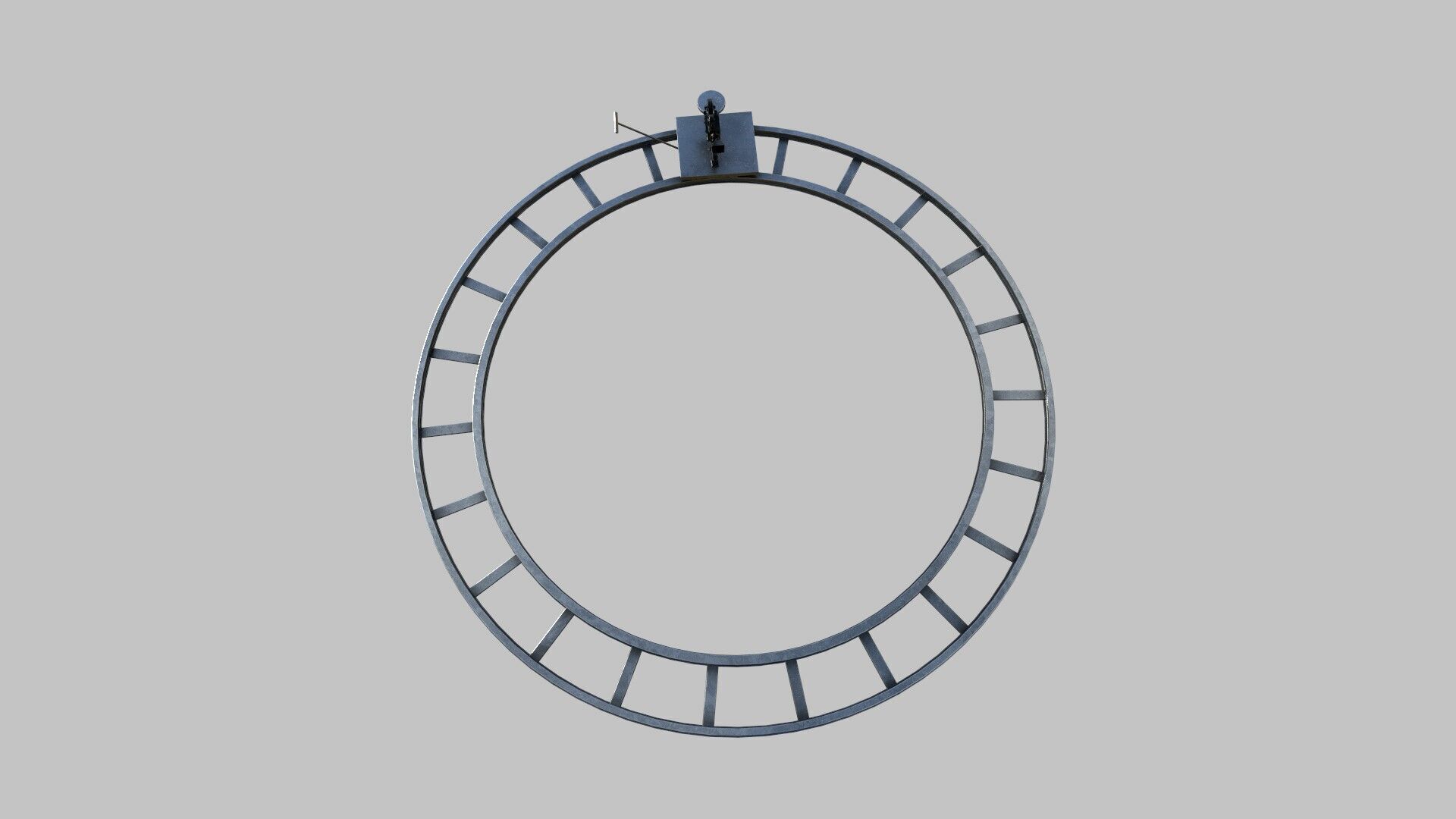 cinema shooting camera trolley 3D model_11