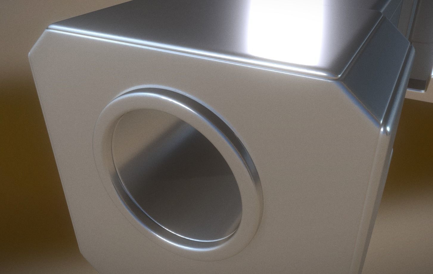 Heavy Gun Modul High Poly 3D model_10