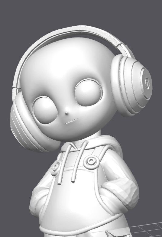 ET ALIEN sci-fi 3D model_1