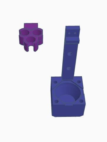 Disposable Pipette Holder with Drip Pan 3D print model_1