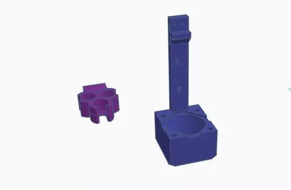 Disposable Pipette Holder with Drip Pan 3D print model_0