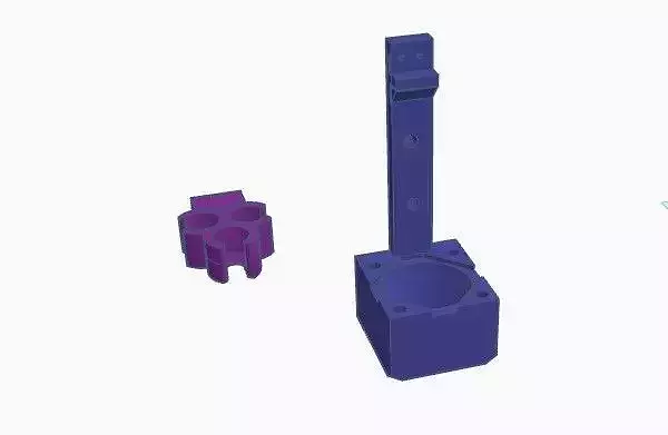 Disposable Pipette Holder with Drip Pan 3D print model