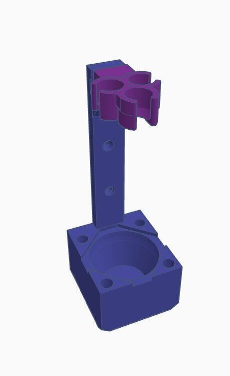 Disposable Pipette Holder with Drip Pan 3D print model_4